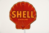 Shell Gasoline Pump Plate