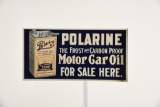 Polarine Motor Car Oil For Sale Here Flange Sign