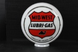 Mid-West Lubri-Gas Gas Pump Globe