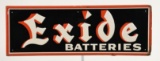 Horizontal Exide Batteries Sign