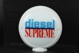 Diesel Supreme Gas Pump Globe