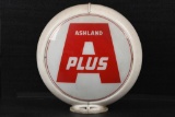 Ashland A Plus Gas Pump Globe