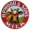 H.P Hood & Sons Milk Sign