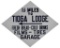 1.5 Miles To Tioga Lodge Bread-Drinks-Film-Tires-Garage Sign