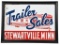 Trailer Sales Stewartville Minnesota Framed Sign