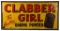 Large Clabber Girl Baking Powder Sign