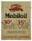 Mobiloil Gargoyle 30 Or 35 Cent Pricer Sign