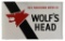 Wolf's Head Horizontal Sign