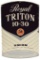 Royal Triton 10-30 Quart Can Sign