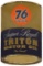 Union 76 Super-Royal Triton Motor Oil Quart Can Sign