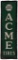 Cities Service Acme Tires Vertical Sign