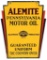 Alemite Motor Oil Diecut Sign