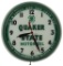 Quaker State Motor Oil Lighted Clock