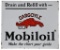 Drain And Refill With Mobiloil Gargoyle Sign