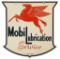 Rare Mobil Lubrication Shield Sign