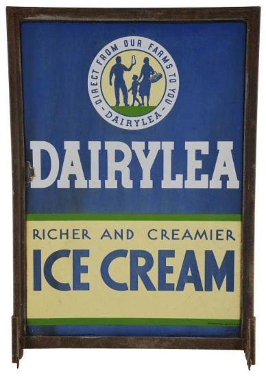 Dairylea Ice Cream Sidewalk Sign