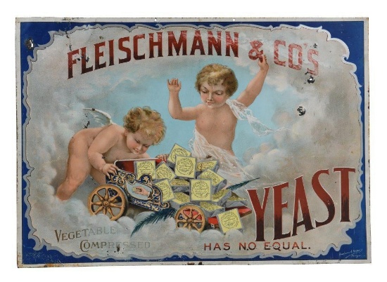 Fleischmann & Co's Yeast Sign