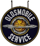 Oldsmobile Service Dealership Sign In Frame