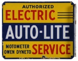 Auto-Lite Authorized Electric Flange Sign