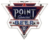 Diecut Point Special Beer Neon Sign