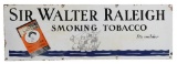 Sir Walter Raleigh Smoking Tobacco Sign