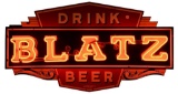 Drink Blatz Beer Neon Sign