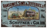 Ransomes, Sims, & Jefferies Farm Implements Sign