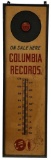 Columbia Records Thermometer