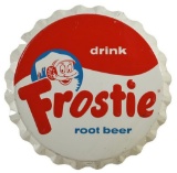 Frostie Root Beer Bottle Cap Sign