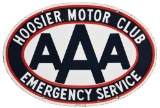 Hoosier Motor Club AAA Hanging Sign