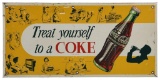 Treat Yourself To A Coke Sign