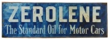 Zerolene The Standard Oil For Motor Cars Horizontal Sign