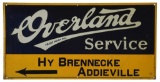Overland Service Sign