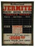 Authorized Jermite Poultry Buying Station Sign