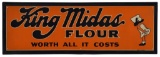 King Midas Flour Horizontal Sign