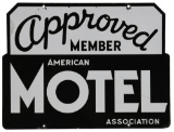 Approved Member American Motel Association Sign