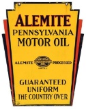 Alemite Motor Oil Diecut Sign