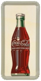 Coca Cola Vertical Sign With Bottle