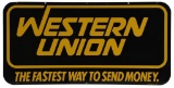 Western Union Hanging Sign
