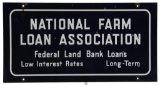 National Farm Loan Association Sign