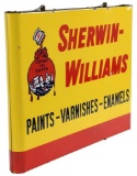 Sherwin-Williams Paints-Varnishes-Enamels Hanging Sign