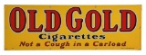 Old Gold Cigarettes Horizontal Sign