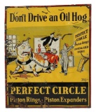 Perfect Circle Piston Rings Sign