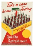Coca Cola Take A Case Home Today Sign
