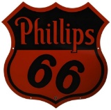 Phillips 66 Curb Sign