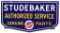 Studebaker Authorized Service Genuine Parts Sign