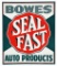 Bowes Seal Fast Auto Products Sign