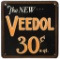 Rare Veedol 30 Cent Quart Sign