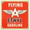 Flying A Ethyl Gas Pump Plate