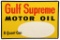 Gulf Supreme Motor Oil Sign